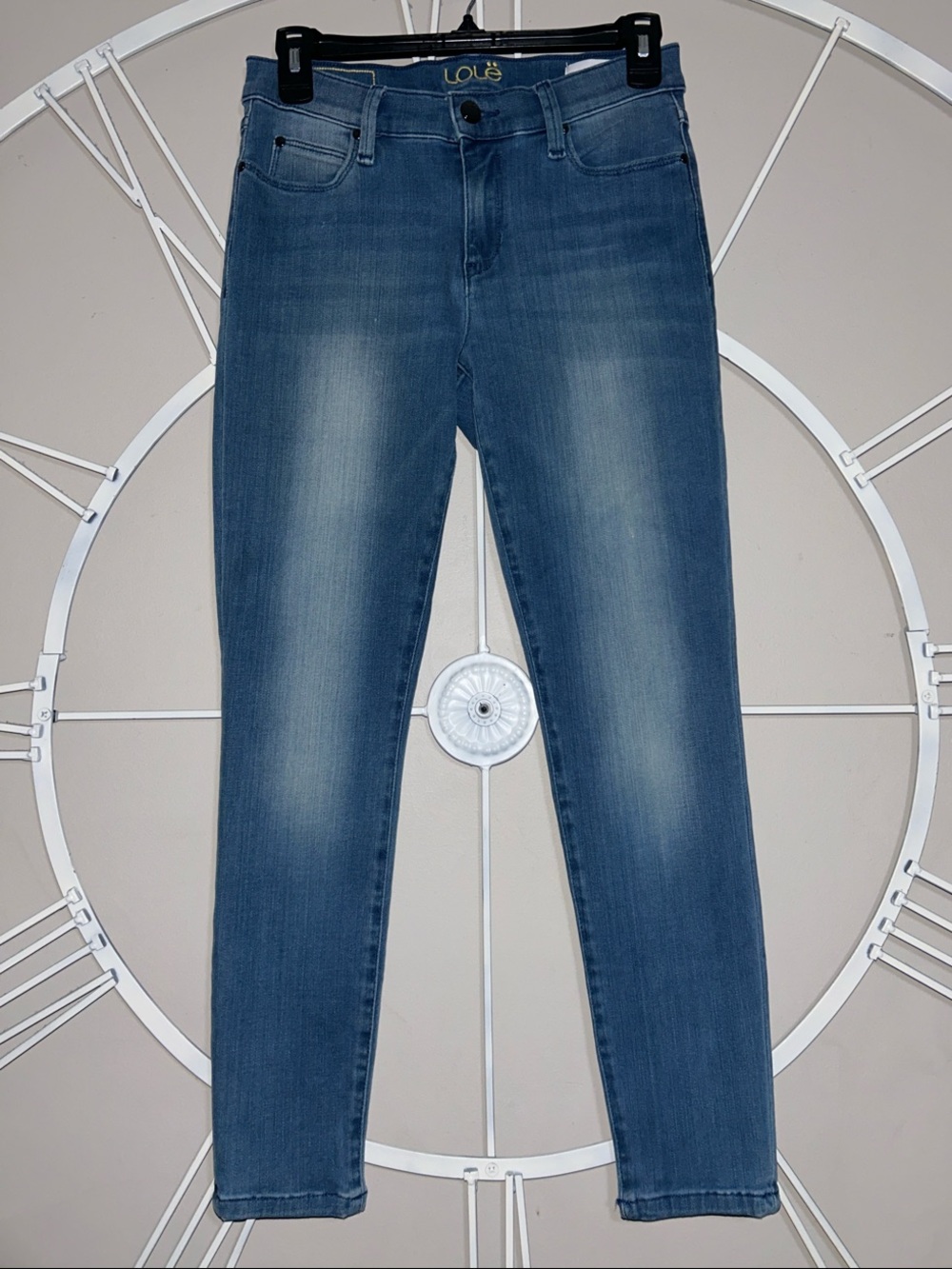 Lole Women's Medium Blue Slim Fit Jeans